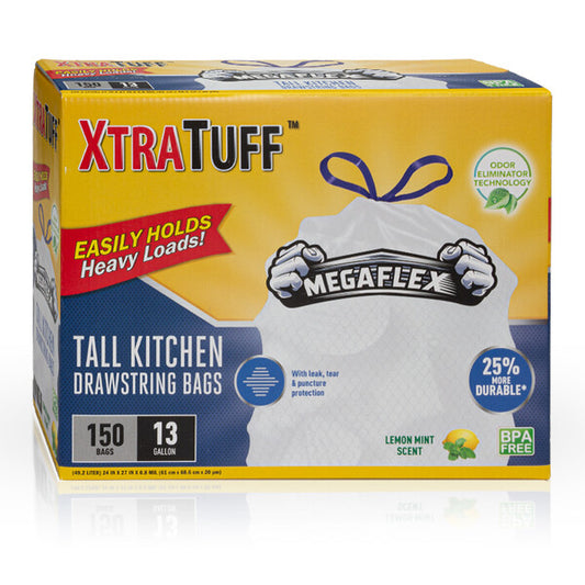 XTRATUFF MegaFlex Drawstring Bags