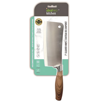 Ideal Kitchen Stainless Steel Knife with Wood Handle