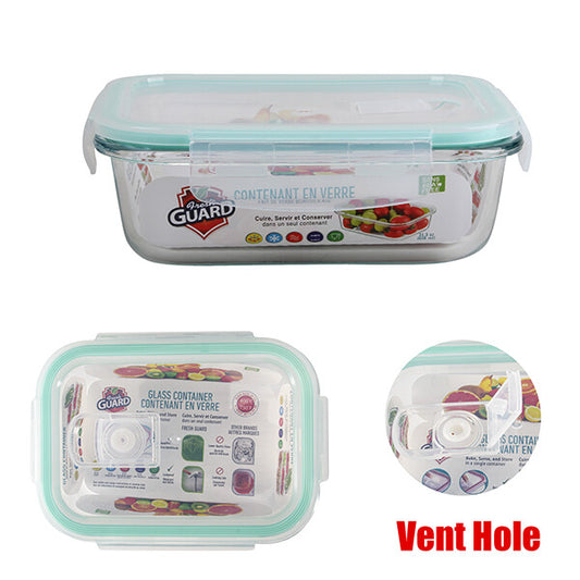 Fresh Guard Glass Container