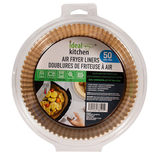 Ideal Kitchen Air Fryer Liner Paper 50pk
