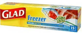 GLAD Zipper Storage Bags