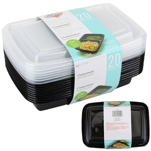 Fresh Guard Plastic Bento Meal Prep Container