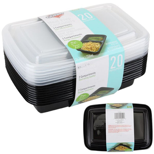 Fresh Guard Plastic Bento Meal Prep Container