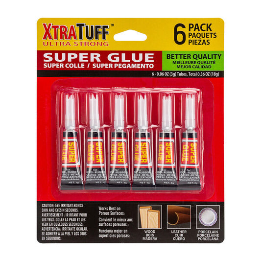 XtraTuff Super Glue 6PK