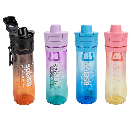 Splash Plastic Water Bottle