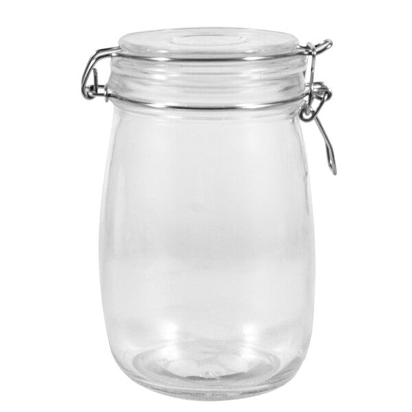 Ideal Kitchen Glass Jar with Clear Lid