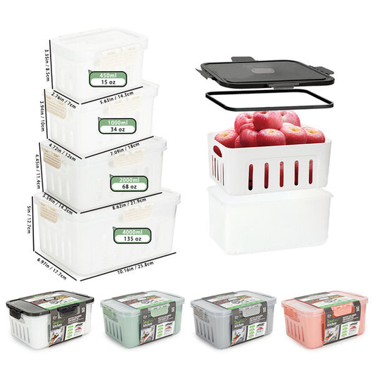 Ideal Kitchen Nested Colander Container Set
