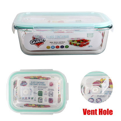 Fresh Guard Glass Container