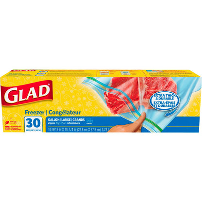 GLAD Zipper Storage Bags