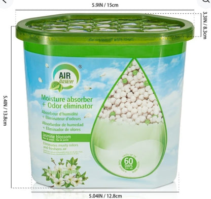 Air Fusion Moisture Absorber + Odor Eliminator 14oz.