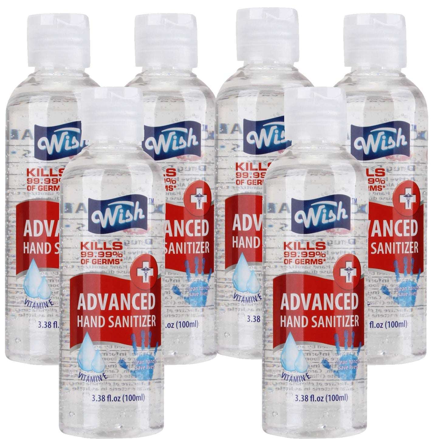 Wish Advanced Hand Sanitizer (Package May Vary)