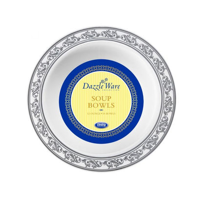Dazzle Ware Collection Plastic Bowls 10CT