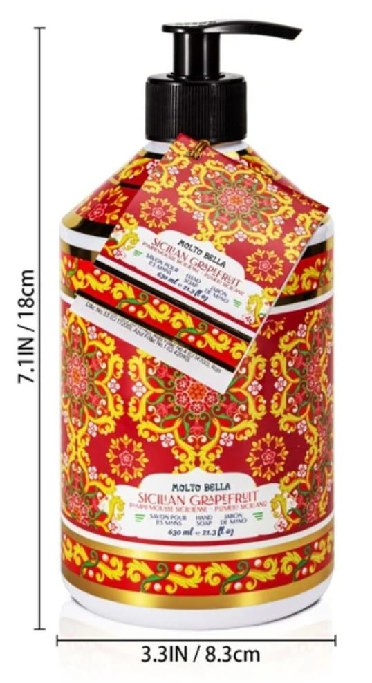 MOLTO BELLA Hand Soap with Pump 21.3oz