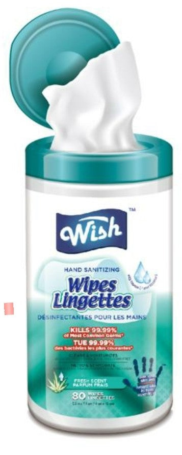 Wish Hand Sanitizing Wipes