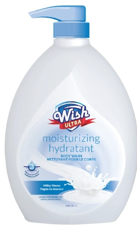 Wish Ultra Body Wash with Pump 33.8oz.