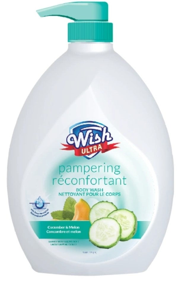 Wish Ultra Body Wash with Pump 33.8oz.