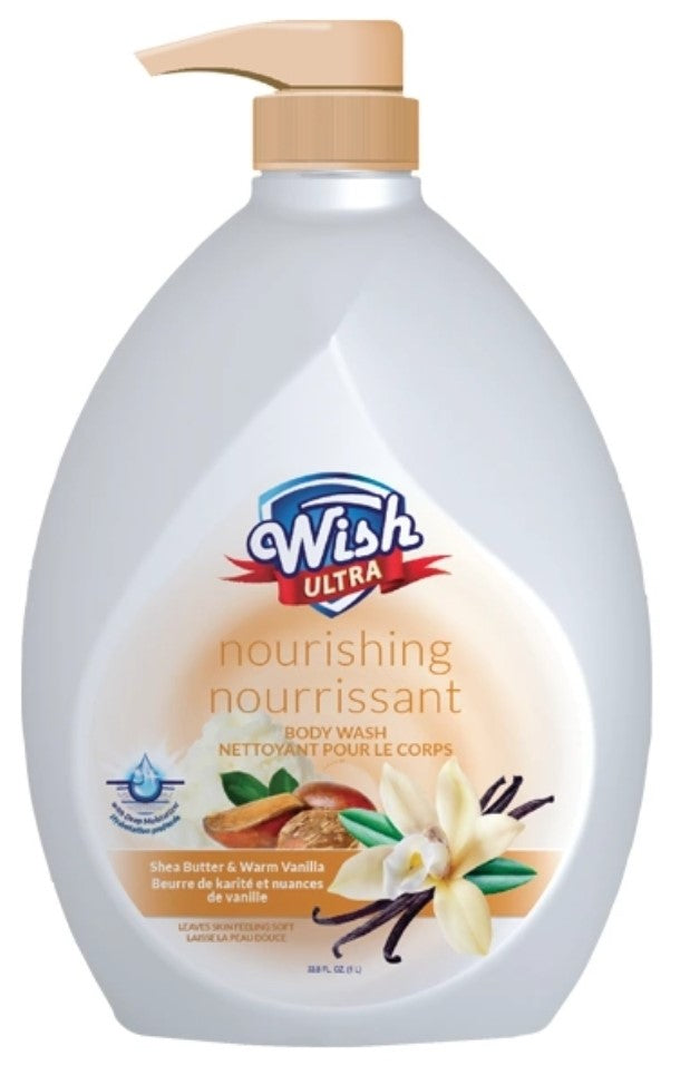 Wish Ultra Body Wash with Pump 33.8oz.