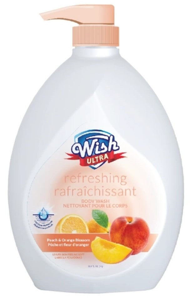 Wish Ultra Body Wash with Pump 33.8oz.