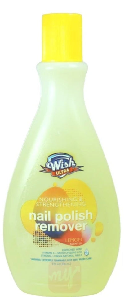 Wish Ultra Nail Polish Remover 8oz.