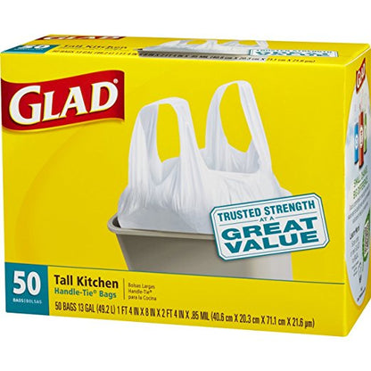 GLAD Tall Kitchen 13 Galllon Trash Bags
