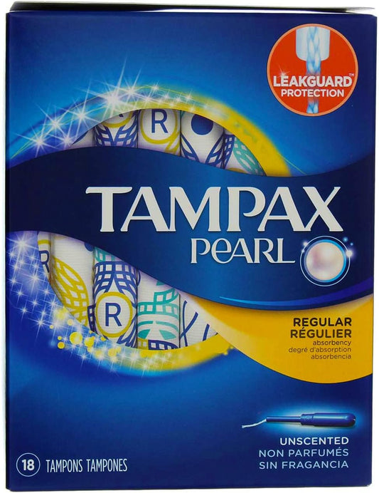 Tampax Tampons Pearl Regular 18CT