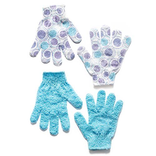 Ideal Bath Luxury Scrub Gloves - 1 pair