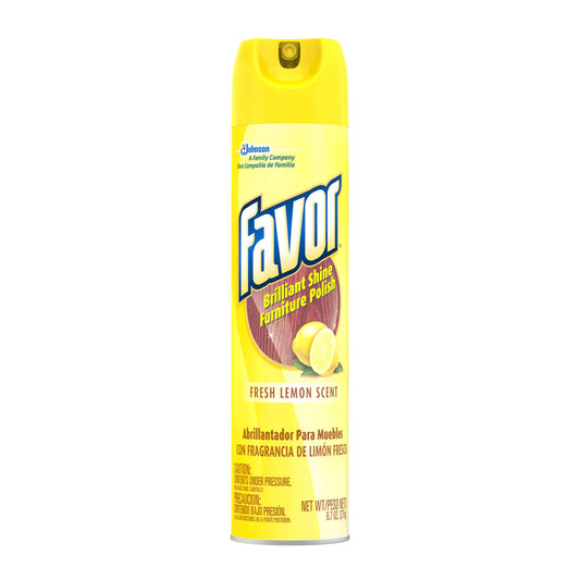 Favor Brilliant Shine Furniture Polish 9.7oz