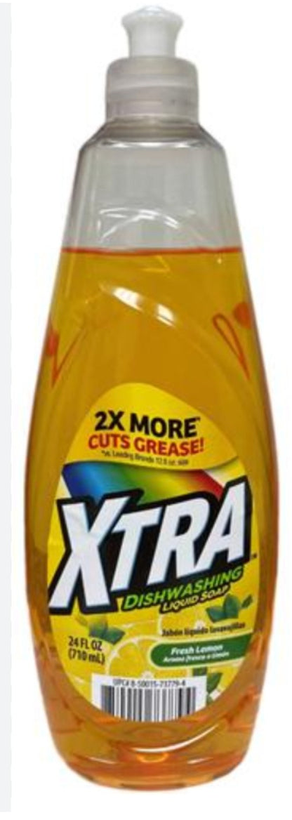 XTRA Dishwashing Liquid Soap 24oz.