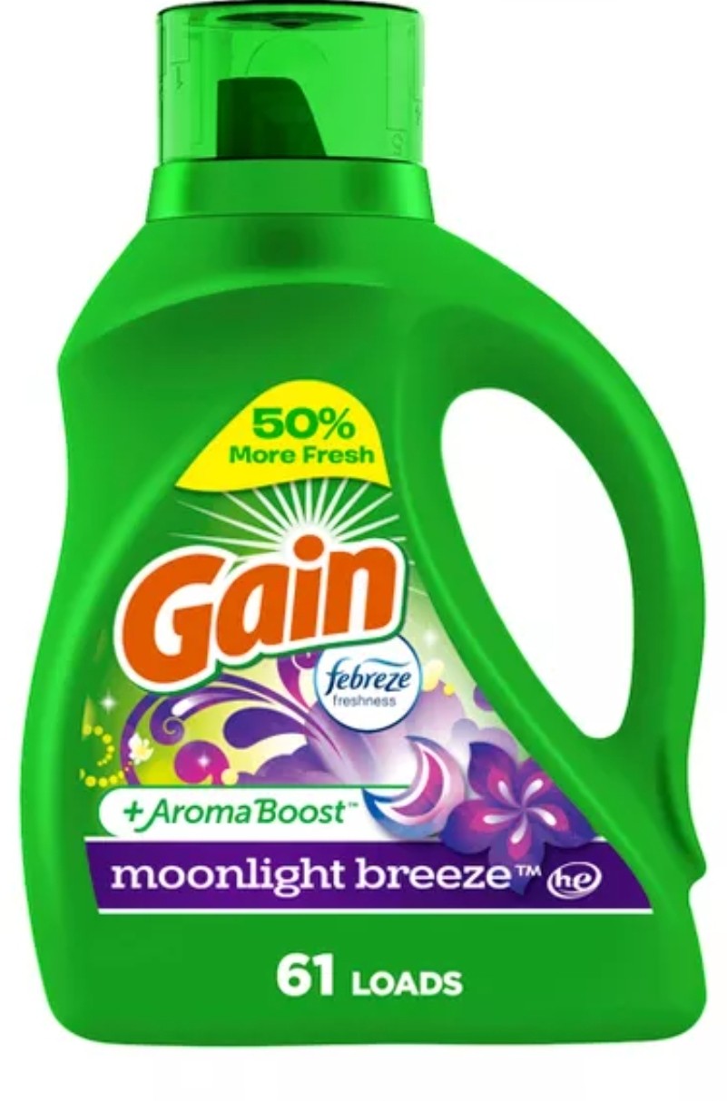 Gain + Aroma Boost Liquid Detergent 92oz.