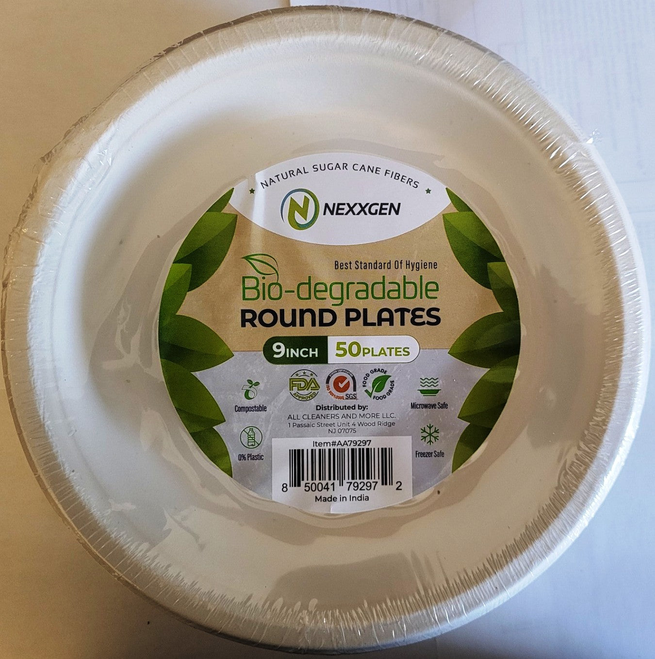 NEXXGEN Bio-degradable Disposable Plates