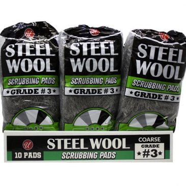 U Steel Wool Scrubbing Pads 10CT