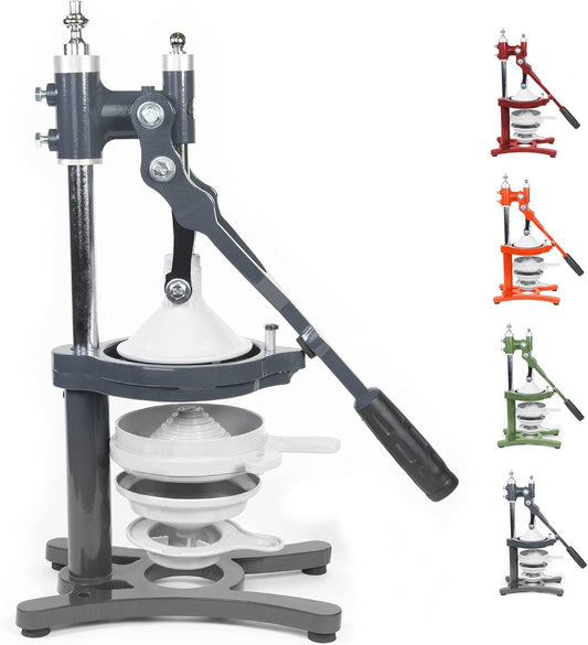 Zaksenberg Stainless Steel Super Heavy Duty Cast Iron Juicer