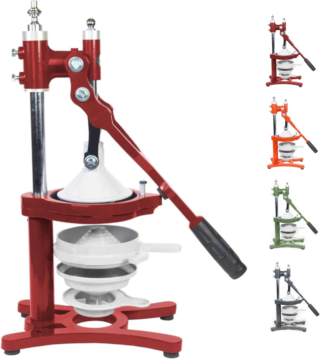 Zaksenberg Stainless Steel Super Heavy Duty Cast Iron Juicer