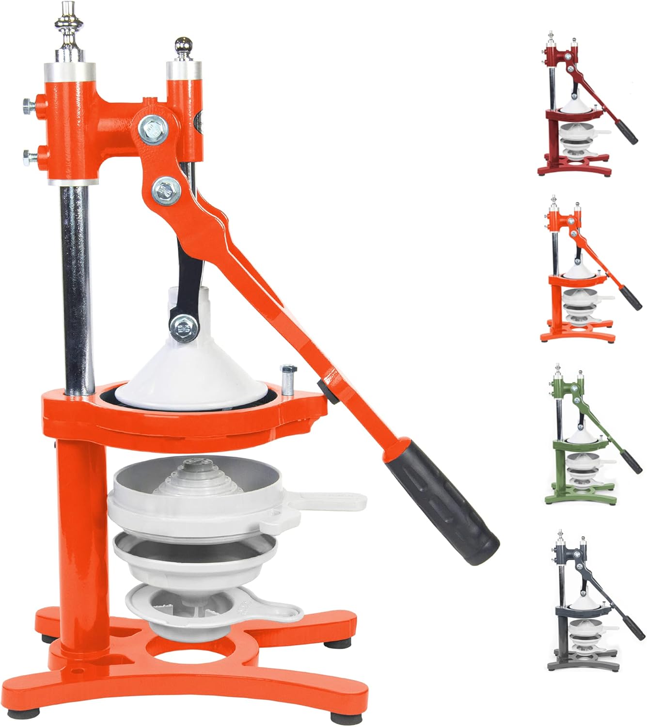 Zaksenberg Stainless Steel Super Heavy Duty Cast Iron Juicer