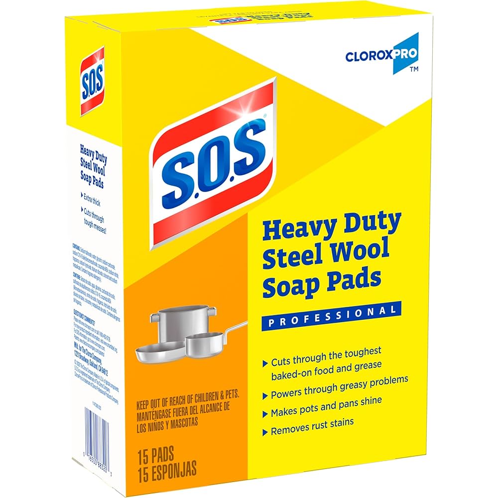 S.O.S Steel Wool Soap Pads