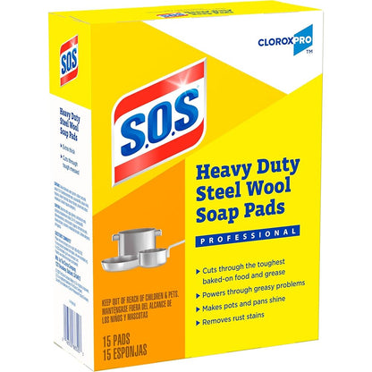 S.O.S Steel Wool Soap Pads