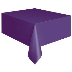 Exquisite Plastic Table Cover 54"x108"