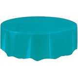Party Central Heavy Duty Round Plastic Table Cover 84"