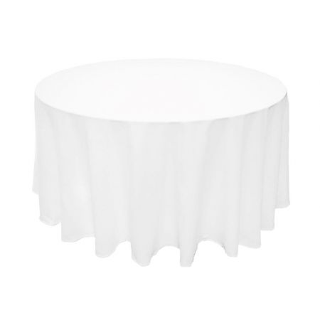 Party Central Heavy Duty Round Plastic Table Cover 84"