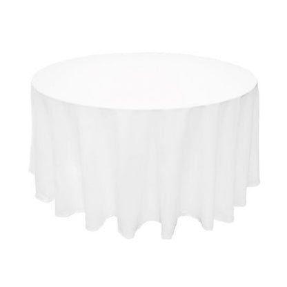 Party Central Heavy Duty Round Plastic Table Cover 84"