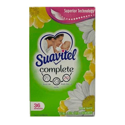Suavitel Complete Sheets Floral Burst 32CT