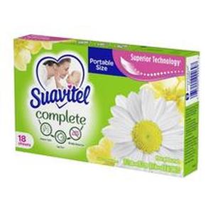 Suavitel Complete Dryer Sheets 18CT