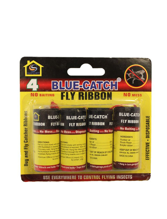 Blue Catch Fly Ribbon 24/4Pk