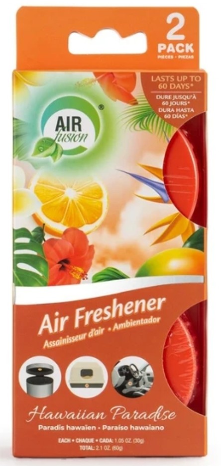 Air Fusion Air Freshener Gel 2pk