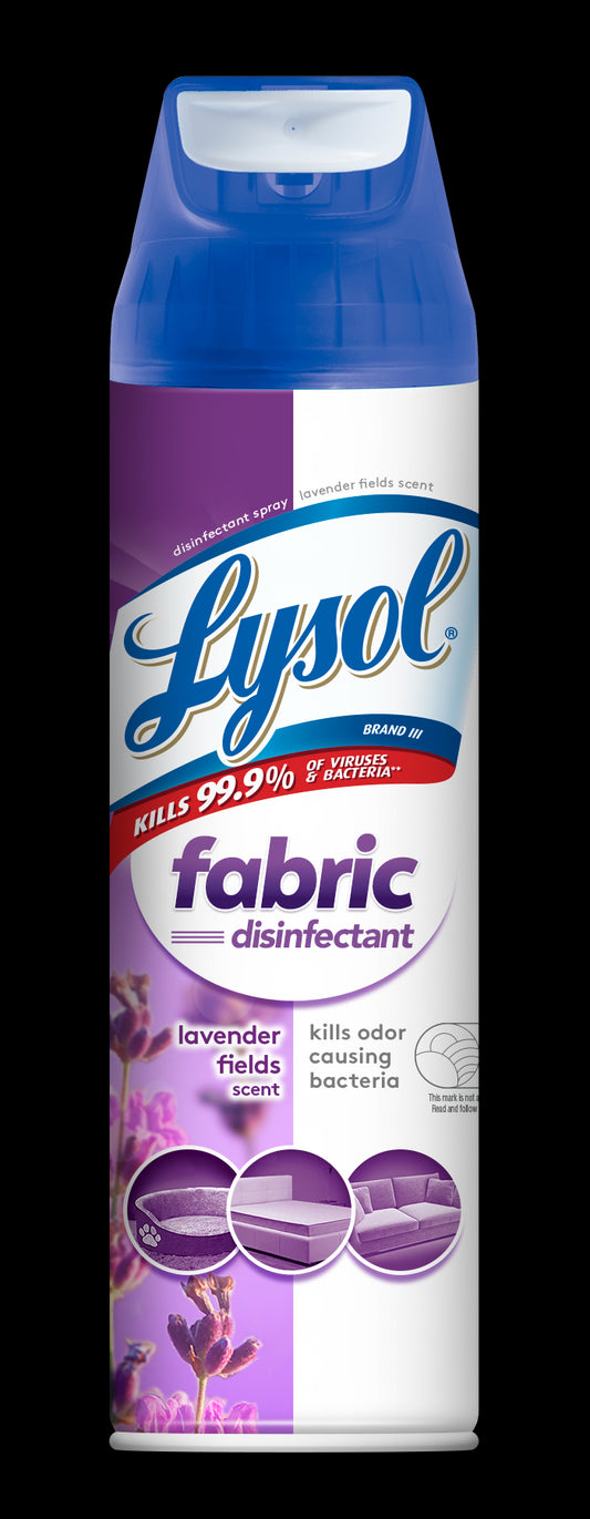 Lysol Fabric DisinfectantFabric Spray 15oz.