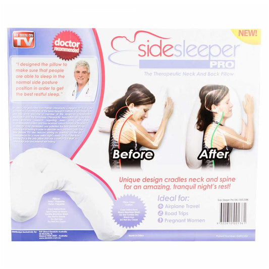 Side Sleeper Pro Pillow As Seen On TV 1CT