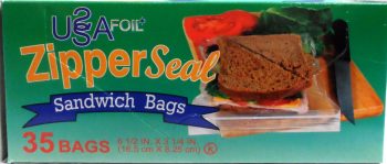 USA Foil Zip Seal Bags
