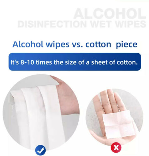 75% Alcohol Wipes For Skin & Surface Cleaning 50ct (Package May Vary)