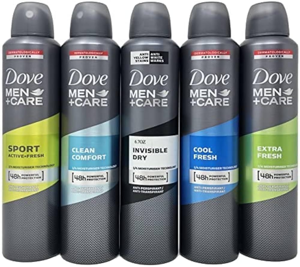 Dove Men+Care Anti-Perspirant Body Spray 150mL (Package May Vary)
