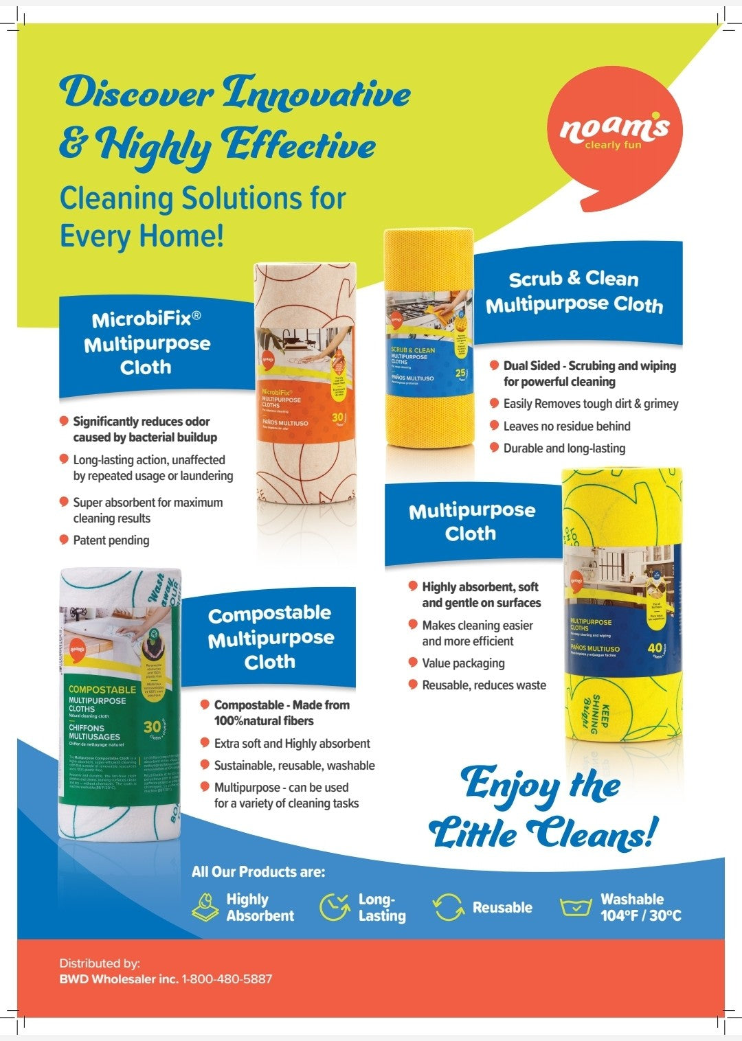 Noam Multi-Purpose Cloths